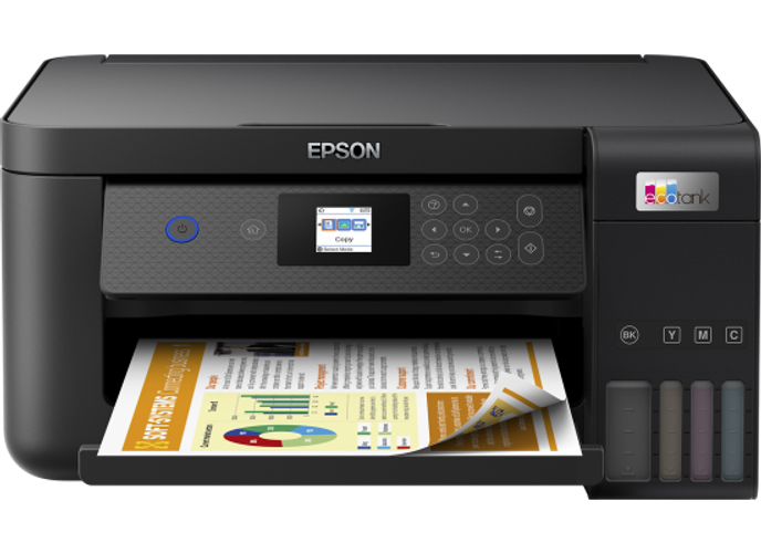Epson EcoTank L4260 Wi-Fi Duplex AIO Ink Tank Printer, Borderles Printing Up to A4 Size, Auto Duplex, 5760x1440 dpi Resolution, 10.5ipm/5.0ipm Print Speed, Spill-Free Ink Refilling, Black product thumbnail 2