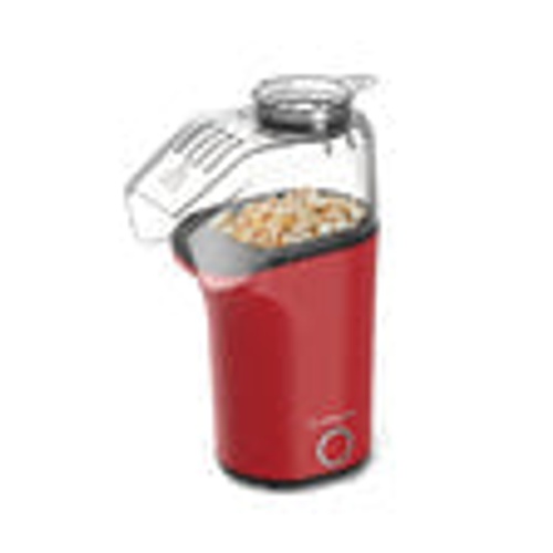 Nutricook Popcorn Maker Essentials 1200W, Oil-Free Hot Air Popcorn Popper - Red (NC-PM150R)