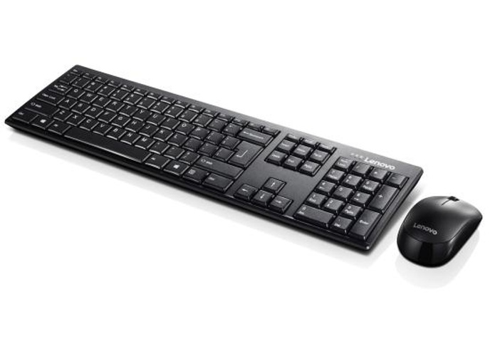 Lenovo 100 Wireless Combo Keyboard with Mouse Arabic / English - Back product thumbnail 2
