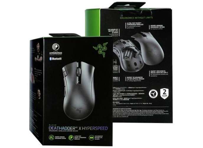 Razer DeathAdder V2 X HyperSpeed Ultra-Fast Wireless 7 Buttons Mechanical Switches 14K DPI product thumbnail 2