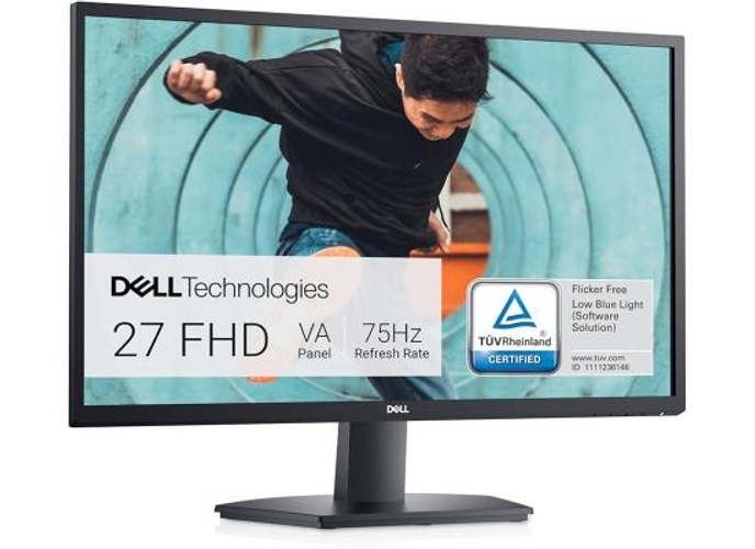 Dell E2725H 27" Full HD 75 Hz Anti-Glare AMD FreeSync Arsenic-free Glass, Mercury-free, Anti-glare, Eye Comfort w/ Display Port & VGA Interface product thumbnail 2