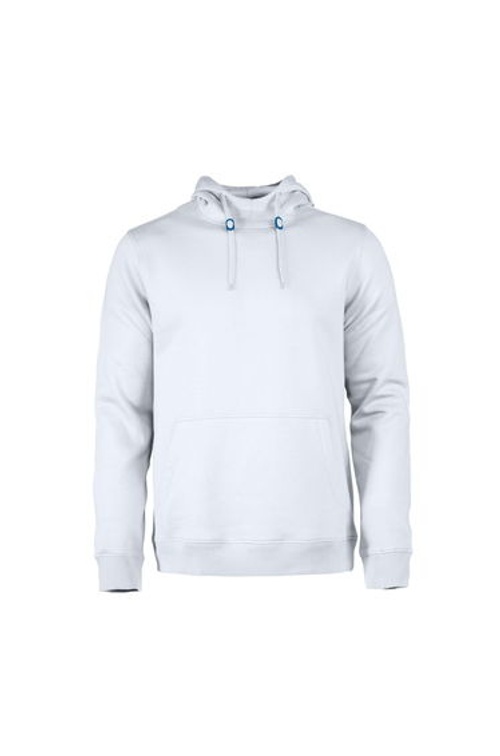 Printer Mens Fastpitch Hoodie - White
