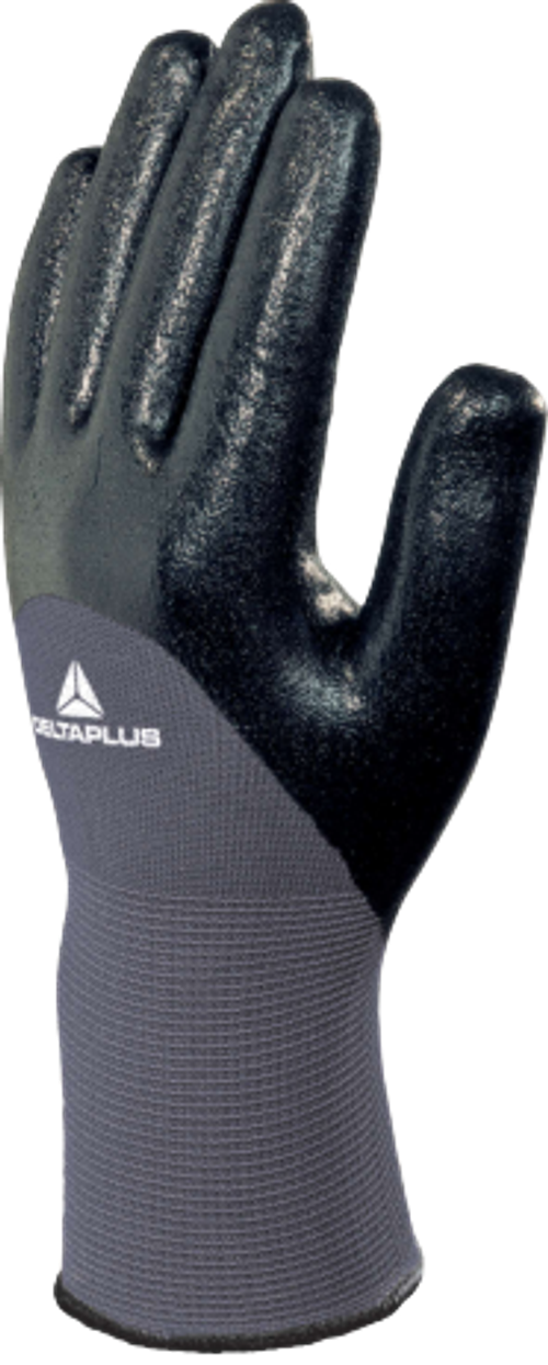 Polyamide Knitted Glove From Delta Plus Nitrile Coating | VE713