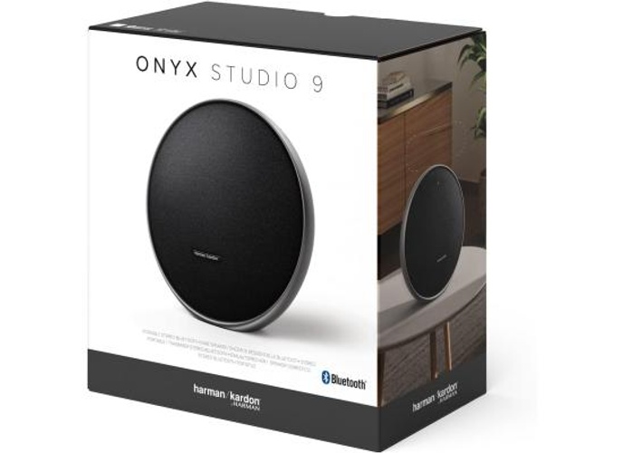 Harman Kardon Onyx Studio 9 Portable Speaker, 50W RMS Output Power, 1x 120mm Woofer, 3x 20mm Tweeter, Bluetooth 5.3 Connectivity, Type-C Port, Black product thumbnail 2