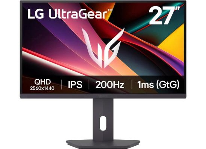 LG UltraGear 27G610A 27" IPS 2K 200Hz 1ms HDR10 & sRGB 99% FreeSync™ Premium Adjustable Stand w/ 2x HDMI, DisplayPort - Black product thumbnail 2