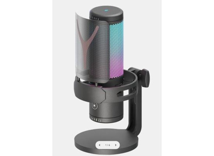 Redragon Fenris GM301 RGB Plug and Play Gaming Stream Microphone, Touch Sensor Button, and Key Mute with volume control product thumbnail 2
