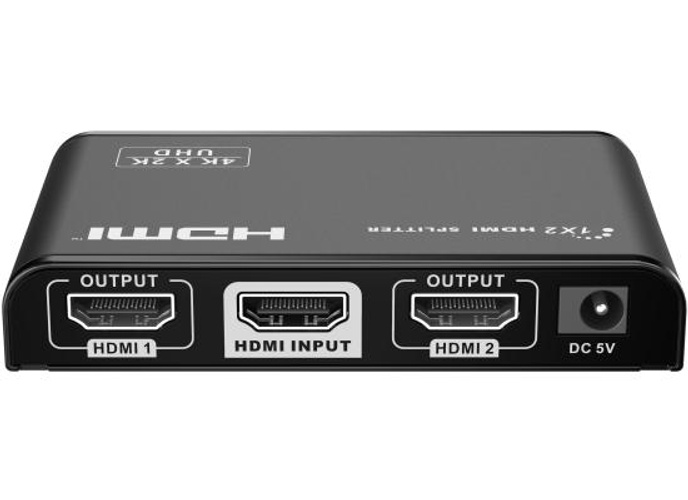 Lenkeng LKV312HDR HDMI Splitter 1 HDMI™ to 2 HDMI™ 4K 60Hz HDR Displays Simultaneously. Apply for STB, DVD, Media Player, Laptop, D-VHS and other HD-Player devices. It's compatible with HDMI™ 3D and 4Kx2K. product thumbnail 2