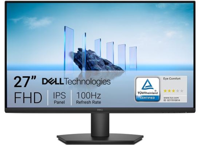 Dell Pro E2725HM 27" IPS Full HD 100Hz Eye Comfort Technology, Anti-glare, Arsenic-free Glass w/ HDMI & VGA & Display Ports , Black product thumbnail 2