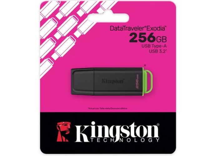 Kingston DataTraveler Exodia Onyx 256GB USB 3.2 Gen 1 Flash Drive - DTXG2/256GB product thumbnail 2