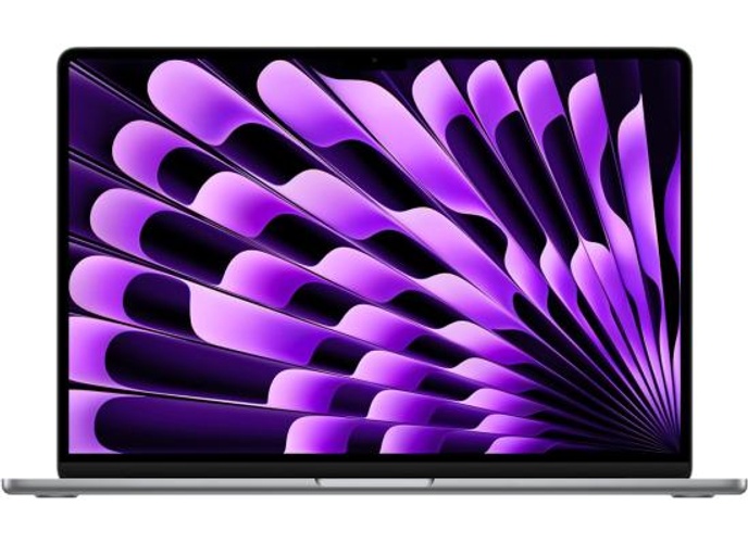 Apple MacBook AIR 15 (2024) NEW Apple M3 (256GB/16GB) 8‑Core CPU & 10‑Core GPU Retina True Tone - Space Grey product thumbnail 2