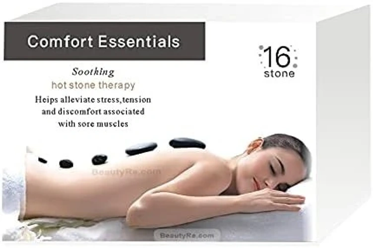 Comfort Essential Hot Stone Set for Massage Therapy 16pcs/box