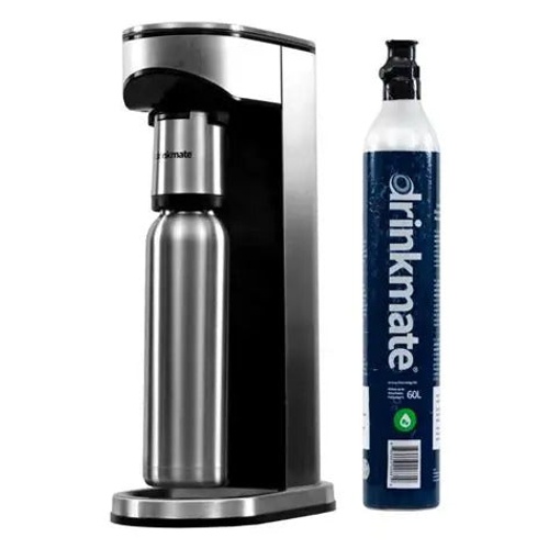 Drink Mate Lux Sparkling Water & Soda Machine, 0.7Lit, Stainless Steel product thumbnail 2