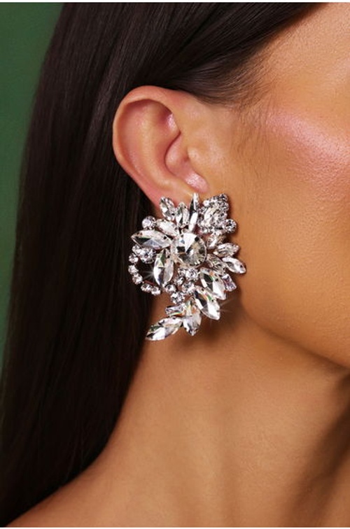 Rebekka Diamond Flowers Earrings product thumbnail 3