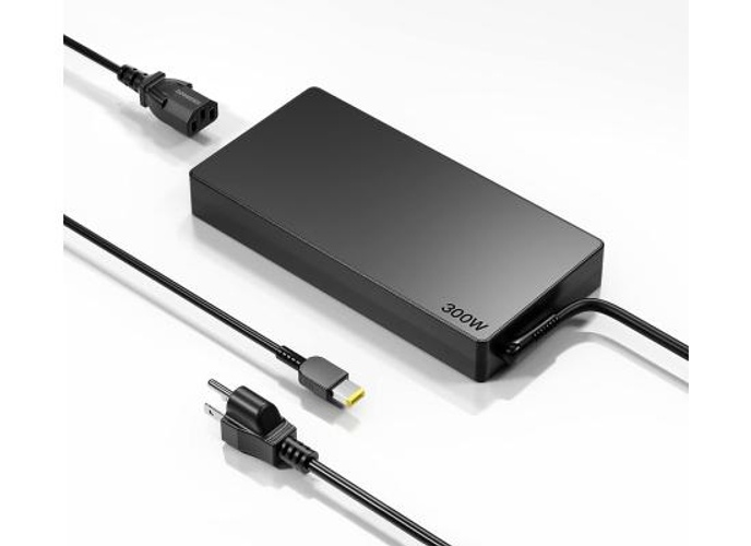 Lenovo 300W Slim Tip AC Adapter Charger Compatible With Legion 5 & 7 series w/ Power Cord - UK Outlet product thumbnail 2