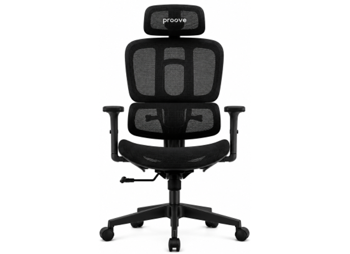 Proove White-collar Ergonomic Office Chair with 3D Armrests – Black product thumbnail 2