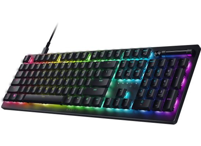 Razer DeathStalker V2 Low-Profile Optical Switches Durable Keycaps & Aluminum Top Plate w/ Roller & Media Button - Linear Red product thumbnail 2