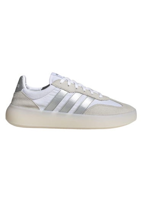Adidas Womens/Ladies Barreda Decode 3 Stripes Suede Trainers - White