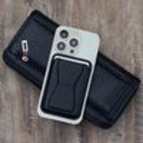 حامل بطاقات محفظة مع حامل ومقبض Wallet Card Holder with stand and grip product thumbnail 4