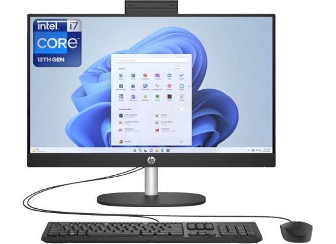 HP ProOne 240 G10 PC (2024) NEW 13Gen Intel Core i7 10-Cores w/ 24" IPS Full HD NONE Touch Display - Black product thumbnail 2