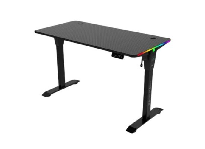 Proove Gaming PVP ARGB Pneumatic Adjustable Gaming Desk 120cm – Black (GTPV00120101) product thumbnail 2