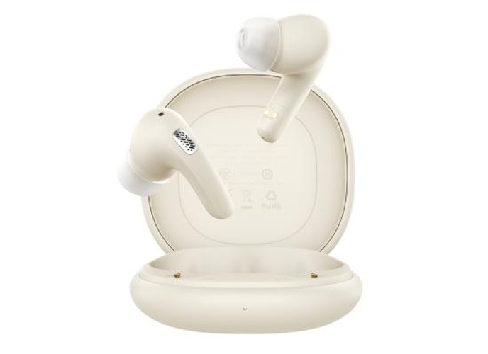 ACEFAST W3 TWS Bluetooth-Compatible Earbuds Active Noise Cancelling Wireless In-Ear Headset - White product thumbnail 2