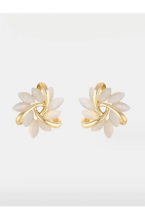 Embellished Floral Earrings product thumbnail 4