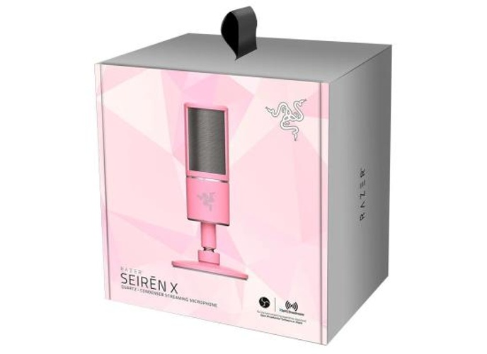 Razer Seiren X USB Streaming Microphone Quartz Pink product thumbnail 2