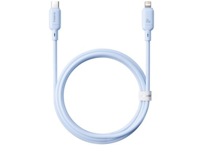 Baseus Silky Series Fast Charging Cable Type-C to Lightning 20W - Blue product thumbnail 2