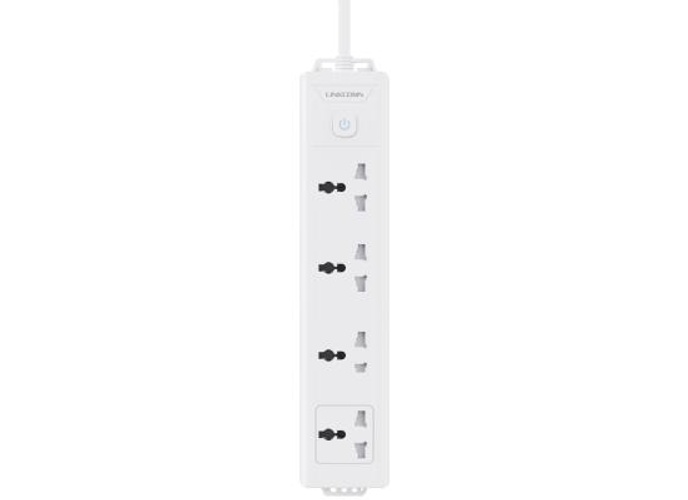 LINKCOMN LC-PS401 Power Strip 4-Outlet w/ 1.5m Power Cord product thumbnail 2