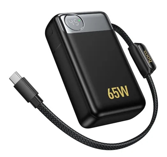 بنك الطاقة HOCO Q53 Skillful 65W سعة 12000mAh أسود product thumbnail 4