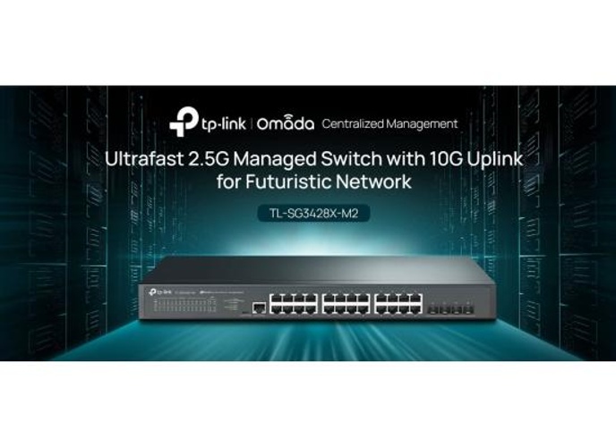 TP-Link JetStream TL-SG3428X-M2 | 24 Port Multi-Gigabit L2+ Managed Switch | 24 x 2.5 Gig Ethernet Ports, 4 x 10 Gig SFP+ Ports | 10 G Bandwidth | Support Omada SDN product thumbnail 2