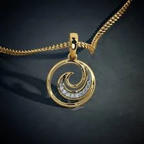 قلادة ذهب نسائية product thumbnail 2