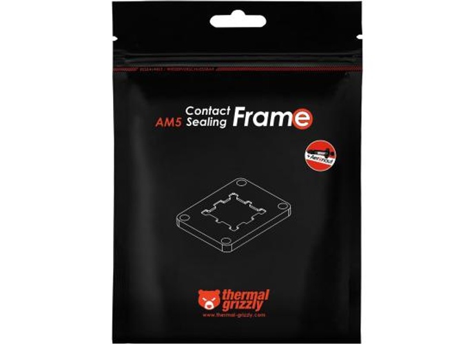 Thermal Grizzly AM5 Contact Sealing Frame - Contact Frame & CPU Guard Combination - Optimizes Contact Pressure Points & Protects Components - for AMD Ryzen 7000 CPUs - Including Aeronaut 1g product thumbnail 2