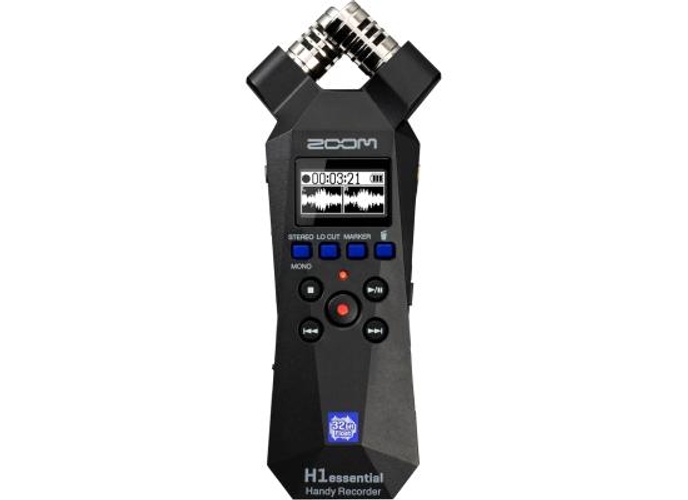 Zoom H1 Essential Stereo Handy Recorder (2024 Model, Essential Series) with 32-Bit Float, Accessibility, X/Y Microphones, USB Microphone, Portable, for Musicians, Podcasters, Filmmakers product thumbnail 2