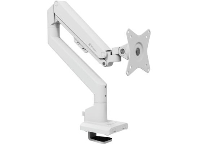 Arozzi Alzare Neo Gas Spring Single Monitor Arm Support up to 9KG 360° Screen Rotation Adjustable Height & Full Motion - White product thumbnail 2