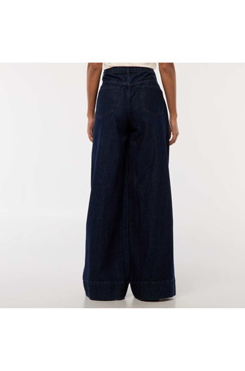Wide Leg 5-Pocket Jeans BLUE product thumbnail 3