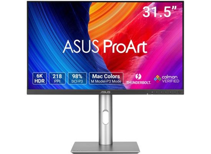 ASUS ProArt PA32QCV IPS 32” 6K Professional Monitor, 6K (6016 x 3384), 98% DCI-P3, LuxPixel™, ΔE < 2, Calman Verified, Thunderbolt 4, DisplayHDR600, DisplayWidget product thumbnail 2
