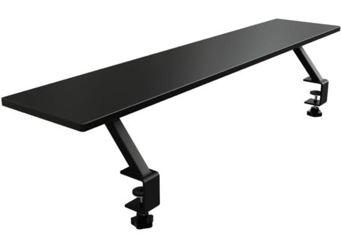 Arozzi Arena Desk Riser Large Ergonomic Design Universal compatibility Reinforced Metal Beam Supports up to 20KG , Black product thumbnail 2