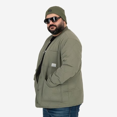 Plus Size Hero Quilted Jacket - Green product thumbnail 4