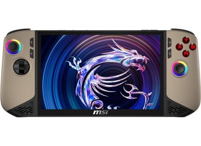 MSI Claw 8 AI+ (2025) A2VM Copilot+ PC Gaming Handheld Intel® Ultra 7 Gen II 258V 8-Core NPU For Faster AI Acceleration w/ Intel® Arc™ GPU & 8” Touch 120Hz Display , Sandstorm product thumbnail 2