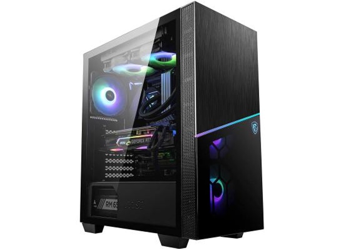 MSI MPG GUNGNIR 110R Tempered Glass Mid-Tower Gaming PC Case product thumbnail 2
