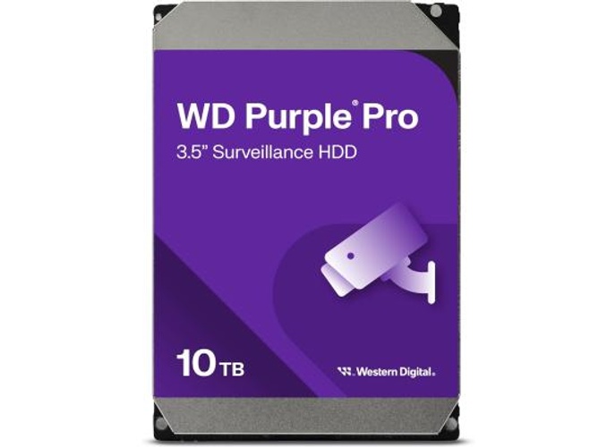 WD 10TB WD Purple Pro Surveillance Hard Drive 3.5" SATA 7200 RPM 512 MB Cache product thumbnail 2