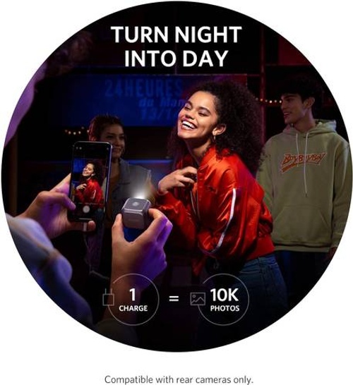 فلاش LED لـ iPhone لتحسين الإضاءة - رمادي غامق من Anker product thumbnail 7