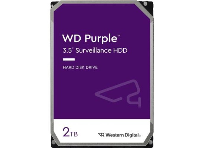 WD 2TB Purple Surveillance Internal Hard Drive HDD 64 MB Cache 3.5" SATA product thumbnail 2