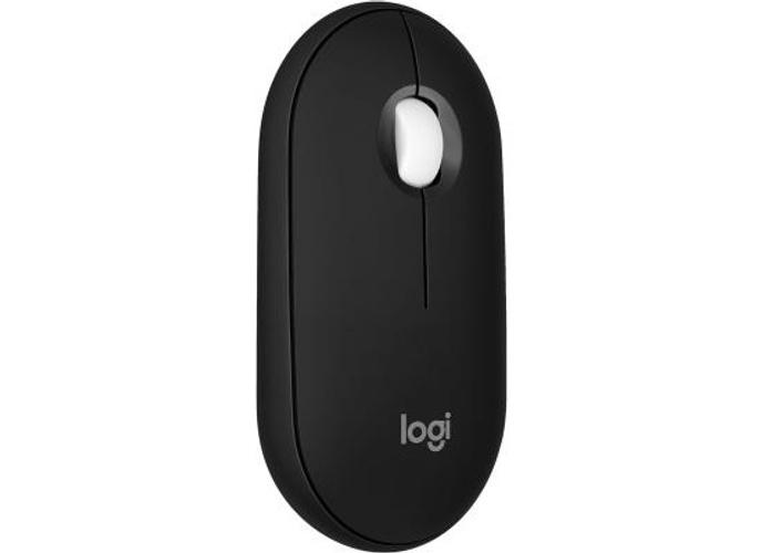Logitech Pebble 2 M350s Slim Bluetooth Lightweight Customizable Button Quiet Clicks Easy-Switch For Windows & macOS - Black product thumbnail 2