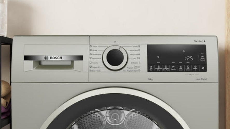 Bosch Heat Pump Condenser Dryer A++, 9KG, Inox product thumbnail 2