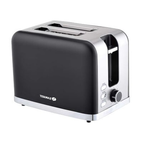 TEKMAZ Bread Toaster – (930W, Stainless Steel)