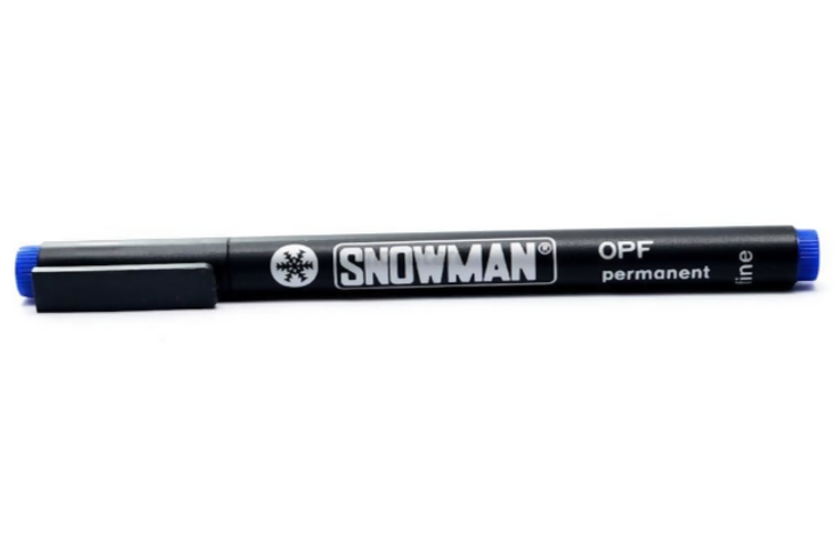 SNOWMAN OPF permanent Black