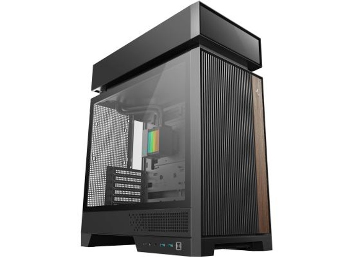 DeepCool CL6600 Computer Case, Pre-installed 360mm ARGB Liquid Cooler & 2x FL12R SE ARGB Fans, ABS + SPCC + Tempered Glass Material, Black product thumbnail 2