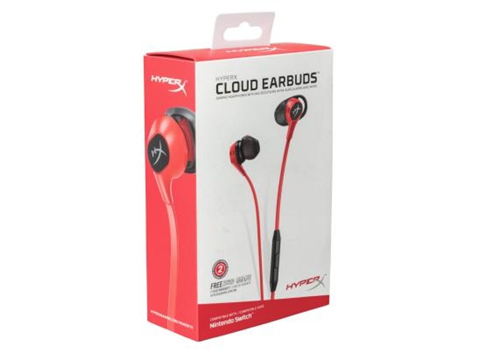HP HyperX Cloud Earbuds Gaming Headphones w/ Mic for Nintendo Switch & Mobile product thumbnail 2